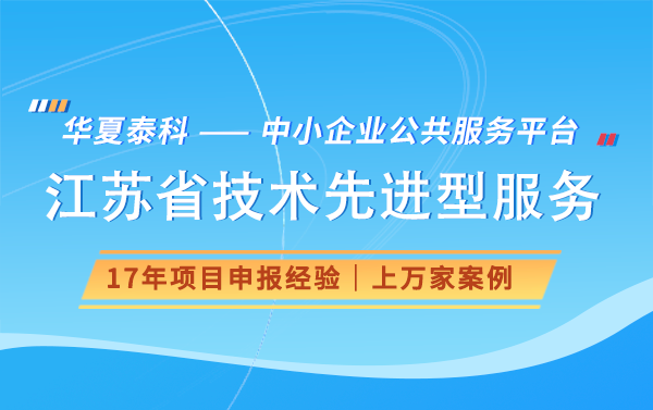 2024年江苏省技术先进型服务企业认定材料